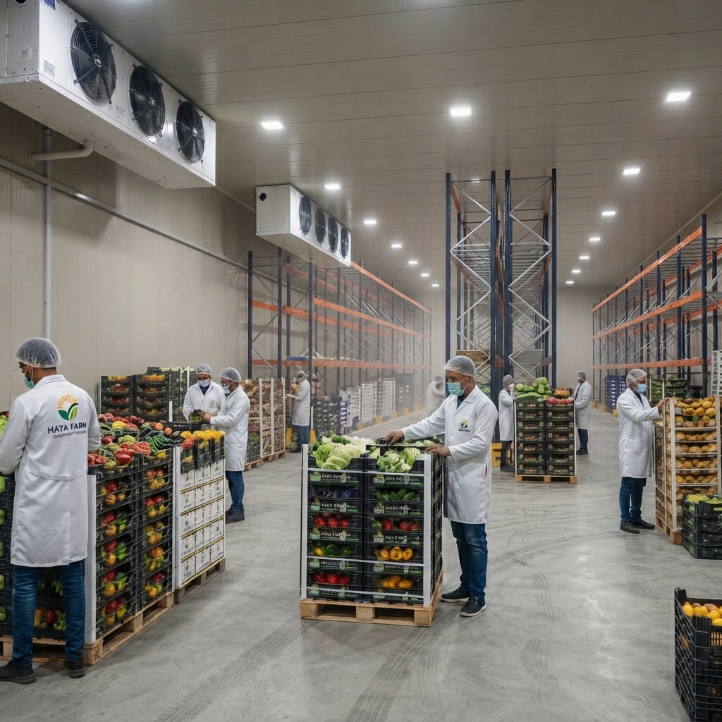Cold storage warehouse facility